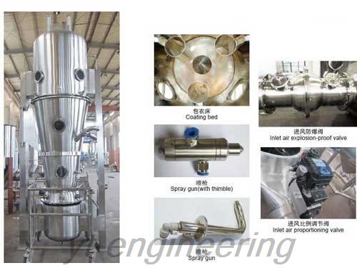 LDP Fluid Bed Coating Machine